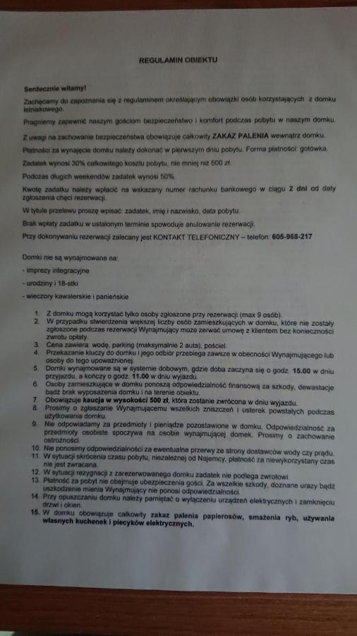 Domki Magnolia Krokowa Zewnętrze zdjęcie